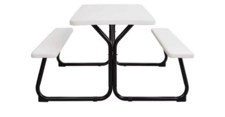 Outdoor Folding Bench Set